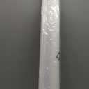 LazBlinds No Drill Zebra Blinds for Windows 34" W x 64" H, White