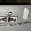 Delta Towel Rack | 24 Inch Champagne Bronze Towel Bar for Bathroom, Kitchen | Cassidy Accessories