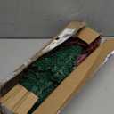 Christmas Tree with Lights,3ft Artificial Xmas Tree for Home, Office, Indoor and Outdoor Holiday Decoration,Golden Star Topper & Easy Assembly, Green