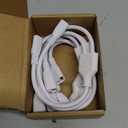 4 Pcs T5 T8 LED Splitter Cable 3pins LED Wire Tube Connector 1to 2 Way Splitter Extension Cord for Ceiling Lights, Integrated Tube Lamp Holder Socket