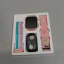 OVV Kids Game Smart Watch 1.54" HD Touch Screen, 30+ Educational Games, Camera, Pedometer, Alarm, MP3 Player, Auidobook, Learn Card,Time Tools, Parental Control, Wrist Watches for Boys Girls Age 4-12 (Pink)