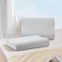 Pillow Cover for Memory Foam Pillow/Latex Pillow/Cervical Pillow,Replacement Pillow Case,Soft Cotton Pillow Protector
