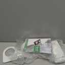 SAMODRA Bidet Attachment, Non-Electric Cold Water Bidet Toilet Seat Attachment with Pressure Controls, Retractable Self-Cleaning Dual Nozzles for Frontal & Rear Wash - Black