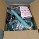 newyoo Tricycles for 1-3 Year Olds, Toddler Bike, Birthday Gift and Toy for Boys and Girls, Toddler Tricycle with Parent Push Handle, Trike with Backrest and Safety Belt, Blue, TR007