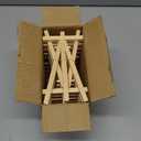 16 Pcs 5 Inch Mini Wood Display Easel, A-Shaped Small Wood Easel for Displaying Small Canvases, DIY Crafts, Photos, Gift, Home Decoration