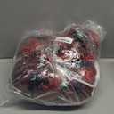 Electric Heated Sherpa Buffalo Plaid Christmas Throw Blanket with 8 Heating Levels & 8 Hours Auto Off, Fast Heating Warm Plush Washable Blanket with Over-Heat Protection, ETL Certification, Red (Throw-50" x 60")