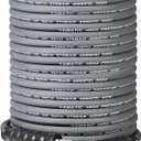 YAMATIC 3/8" Pressure Washer Hose 100 FT Non-Marking, Swivel Quick Connect