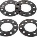 JiiinMiiin 5x4.5 5x4.75 Wheel Spacers,1/4"(6mm) Wheel Spacer Adapters 78.1mm Hub Bore for 1964-2014 Mustang 1991-2011 Ranger 1984-2001 Cherokee 1987-2006 Wrangler 1991-2012 Town Car 1992-2021 Camry (Black)