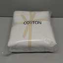 SONORO KATE 100% Egyptian Cotton Sheets King Size - 600 Thread Count, Luxury Hotel Sateen Weave Bedding Set, Soft Breathable Sheet Sets, 16" Deep Pocket - 4 PC(White,King)