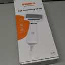 2-in-1 Dog Hair Dryer with Slicker Brush for Small-Sized Dogs and Cats | Pet Hair Dryer | Dog Blow Dryer | 300 Watts, 75-85 dB, Adjustable Temperature, Overheat Protection