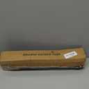 Shower Curtain Rod Adjustable 43-78 inch, 1"Diameter Spring Tension Curtain Rod No Drill, Anti-Rust Non-Slip Shower Rod, Black Shower Curtain Rod for Bathroom Tension