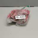 Floweroyal 30pcs Poinsettia Artificial Christmas Flowers Decorations with Clips and Berry Stems Glitter Ornaments for Christmas Tree Wreath Fireplace Stairs Decor (Red-3 Styles)