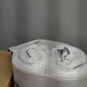 Premium Pillows King Size Set of 2, Fluffy and Supportive 7D Down Alternative Bed Pillows, Luxury Soft Hotel Quality Gusseted Pillow for Side Back Stomach Sleepers, Relief Neck Head and Shoulder Pain (White)