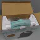 Baker's Friend Multi Mini Waffle Maker Machine, 6 x 3'' Small Waffle Iron, Perfect for Families and Individuals Use, Excellent Choice for Breakfast Brunch Parties & Events, Aqua