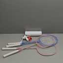 12 Pack Badminton Rackets Set Including Badminton Racquets, Nylon Shuttlecocks and Carry Bag for Outdoor Backyard Games Beginners (Light Pink, Light Blue)