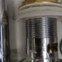 KES Bathroom Sink Drain with Overflow Vessel Vanity Sink Pop Up Drain Stopper Polished Chrome, All Metal Rustproof Brass and 304 Stainless Steel, S2008A-CH