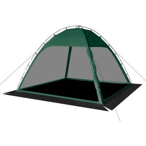 Screen Tent with Removable Floor, Siebwin Large 10'x10' Gazebos with Mosquito Netting and Removable Floor Sunproof Outdoor Canopy Tent for Backyard Party Outside Activities, Green (4-Sides Large) Screen Tent with Removable Floor, Siebwin Large 10'x10' Gazebos with Mosquito Netting and Removable Floor Sunproof Outdoor Canopy Tent for Backyard Party Outside Activities, Green (4-Sides Large)