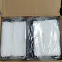 Shop Towel Rag, 200 Pack Reusable Rags Bulk Microfiber Cleaning Cloth Lint Free Towels for Car Kitchen Automotive Bar Mechanic Restaurant Garage, 11.5"x 11.5", White