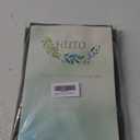 HUTO Sage Green Semi Sheer Curtains Faux Linen Sheer Window Curtain Panels Drapes 63 Inch Length with Grommet for Living Room Girls Kids Room Bedroom 2 Panels 52 x 63 Inch