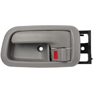 Lcyolada Interior Door Handle Front Left Driver Side for 2000 2001 2002 2003 2004 2005 2006 Toyota Tundra (Standard/Regular/Extended Cabs ONLY), Replace OE 81255, 692050C010B1, Gray