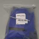 ROZKITCH Dog Snowsuit Raincoat Jacket, Waterproof Rain Jacket with Fleece Liner and Leash Hole Reflective Strip for Medium Large Dog, Adjustable Poncho Vest for Outdoor Hiking Travel Blue XL (XL(Chest: 24.4"-30"; Back:20"))