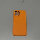 Ktele Magnetic for iPhone 16 Pro Max Case [Compatible with Magsafe] [Premium Silicone Satin-Smooth Touch] Slim Shockproof Anti-Scratch Microfiber Lining Case, 6.9 inch, Bright Orange