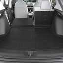 Cargo Mat for Honda HR-V 2026 2025 2024 2023(Hybrid & Gasoline), Full Coverage All Weather Trunk Cargo Liner with Backrest Protectors for Honda HRV Accessories