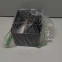 BYUNER Portable Shower Caddy Dorm: Bathroom Caddy Organizer with Handle and Adjustable Dividers,Plastic Shower Basket for Toiletry,Makeup,Vanity,Shower Storage Tote for College, Cleaning Caddy, Black