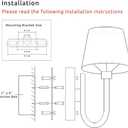 Wall Sconce Vintage Style Wall Light Fixture, Classic Wall Lamp for Indoor, Bedroom, Gold Iron Wall Lamp with Beige Fabric Shade