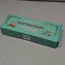 10 Inch Chocolate Brown Taper Candle Set, 10 Pack Elegant Unscented Dripless Candlesticks for Family Dinner Parties Home Decoration Picnic