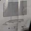 Rfiver Table Top TV Stand with Height Adjustable TV Legs, TV Stands Base with Cable Management for Most 37 to 86 Inch Flat or Curved TVs, Steel TV Feet Holds up to 150 lbs, Max VESA 800x600mm, Black