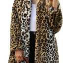 TOPONSKY Womens Winter Warm Lapel Faux Fur With Inner Lining & Buttons Coats.S