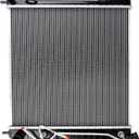 KAX CU1905 Aluminum Radiator Replacement,Compatible with 1997-1999 Dakota 3.9L, 1998-1999 Durango, 1997-1999 Dakota 5.2L, 1998-1999 Dakota 5.9L