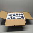 24Pcs Blue Glass Bud Vases Set, Small Vases for Flowers, Perfect for Centerpieces at Parties, Baby Showers, Weddings, Events, Graduation Season, Great Gifts for Office & Home Dcor