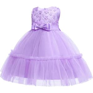TUIJI Girls Christmas Dress Lace Flower Girl Wedding Prom Pageant Birthday Party Toddler Girl Formal Dress