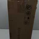 Metal Side table, 18inch Round Side End Table, Outdoor Side Table Patio Bistro Table, Weather Resistant Portable Outdoor and Indoor End Table Drink Table for Garden Balcony Yard, 25"Height