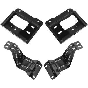 Set of 4 Front Bumper Bracket Left & Right Replacement For 2011-2016 Fo-rd F-250 Super Duty