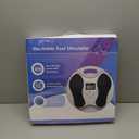 EMS Foot Massager for Neuropathy & Pain Relief,Rechargeable Foot Stimulator for Circulation and Pain Relief,with 4 TENS Muscle Stimulator Patches,Electric Feet Massager for Neuropathy,Gifts for Family