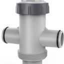 Dual Split Hose Plunger Valve, Above Ground Pool Parts, Pool Accessories and Replacement Parts for Coleman (Linear Top)