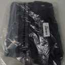 SANTINY Women's Cotton Sweatpants Yoga Lounge Casual Pants Open Bottom Sweat Pants for Women with Pockets (X-Large, Black)