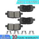 cciyu D865 Rear Ceramic Brake Pads Kits 4pcs fit For 2001-2006 For Acura MDX,2002-2004 For Honda Odyssey,2003-2008 For Honda Pilot