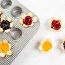 USA Pan Bakeware Mini Cupcake and Muffin Pan, Nonstick Quick Release Coating, 24-Well, Aluminized Steel