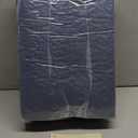 downluxe Outdoor Chair Cushions Set of 4 for Patio Furniture, Waterproof Tufted Overstuffed Patio Furniture Cushions, Thick Outdoor Seat Cushion, 19" X 19" X 5", Navy