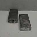 BUCLA 200-Count 3-Ply Disposable Black Napkins - Black Paper Napkins Premium Quality - Halloween Dinner Napkins Soft, Absorbent for Kitchen, Parties, Weddings, Halloween &New Year