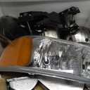 Headlight Assembly Compatible with 99-07 GMC SIERRA 1500 2500 1500HD 2500HD 3500HD/ 1999-2006 YUKON 1500 2500/2001 SIERRA C3, Chrome Housing 4PCS