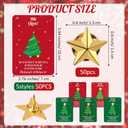 Christmas Employee Appreciation Gifts Star Pin Inspirational Greeting Card for Coworker Teacher Recognition