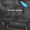 Dockable Grip Case Compatible with Nintendo Switch 2, Ergonomic Handheld Protective Cover Accessories