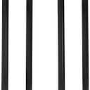 Taelakeni 40 Inch Metal Bar Table Legs, Heavy Duty Industrial Style Dinning Table Leg with Adjustment Feet Pads, Set of 2 (Square)