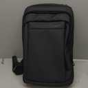 FENRUIEN Work Backpack for Men, Water Resistant Expandable Backpack with USB C Charging Port, Black 15.6 Laptop Backpack