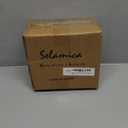 Selamica Ceramic Dessert Plates Set of 6, 6 Inch Appetizer Plates for Kitchen, Microwave & Dishwasher Safe, Vintage Blue